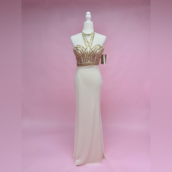 Amelia Coture Ivory Evening Gown